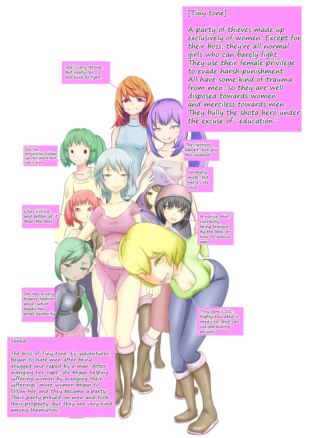 Yuusha ga Onna Touzoku ni Kaeriuchi ni Au Hanashi | A story about a Hero being defeated by a female thief page 3 full