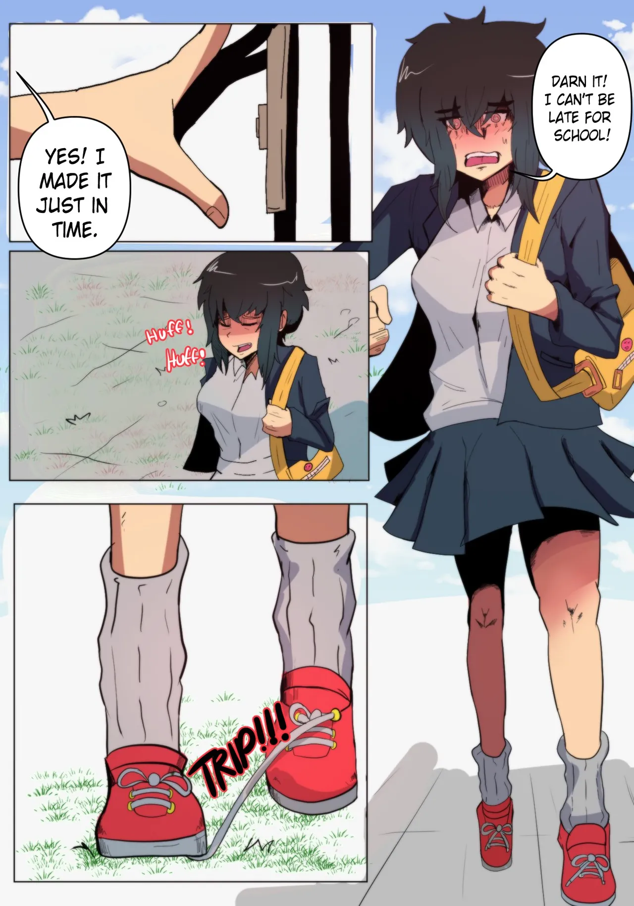 It Was an Accident! / Izumi is Over Confident / Settling the Debt / Paying the Debts page 1 full