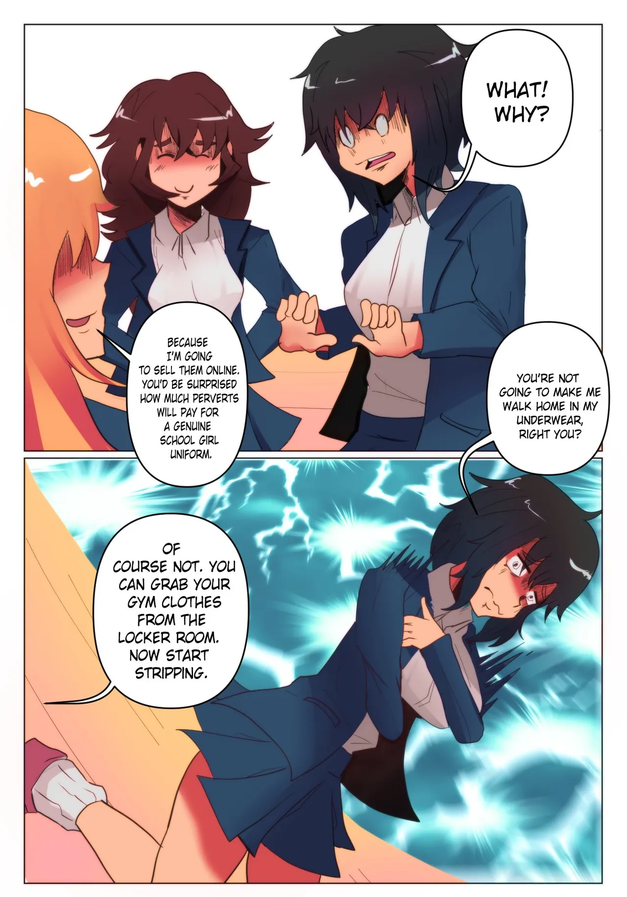 It Was an Accident! / Izumi is Over Confident / Settling the Debt / Paying the Debts page 10 full