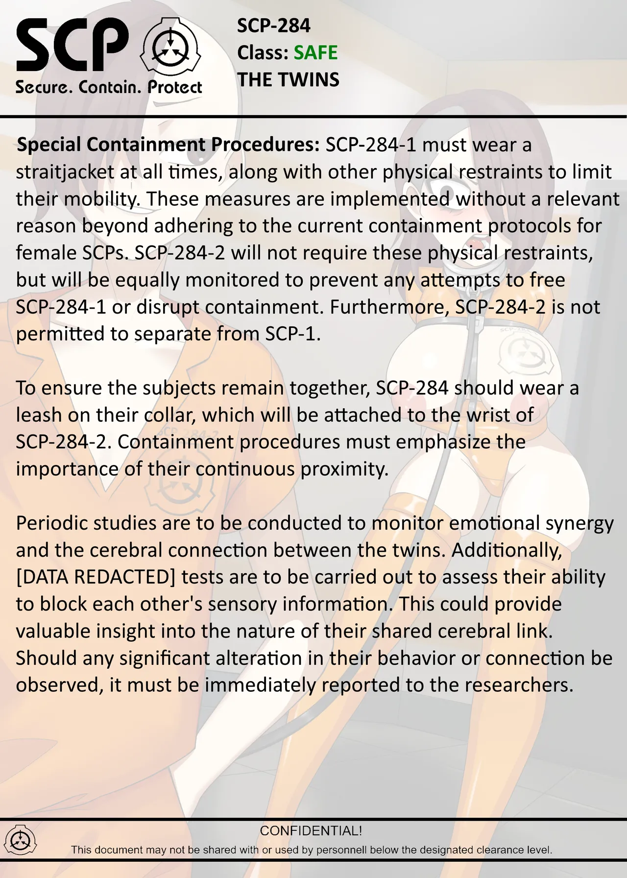 SCP-284 THE TWINS page 5 full