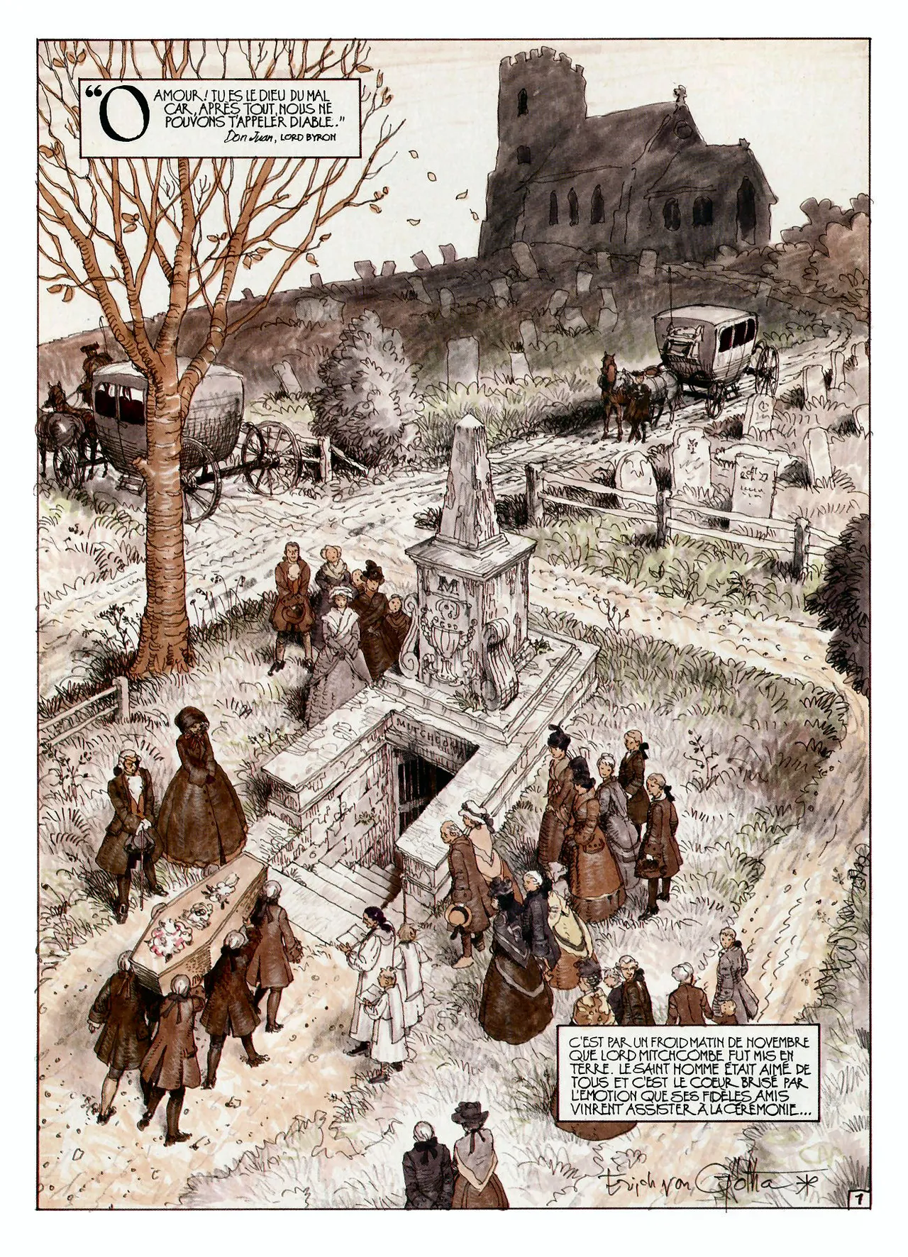 Erich von Götha  - Les Malheurs de Janice #3 page 2 full