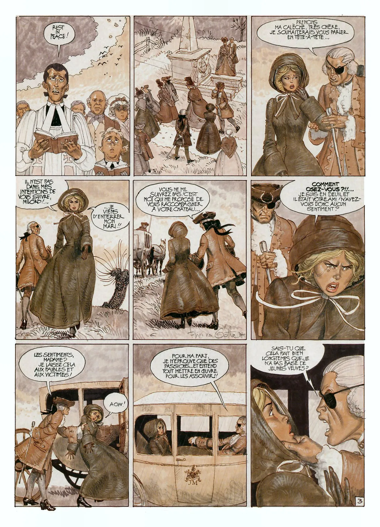 Erich von Götha  - Les Malheurs de Janice #3 page 4 full