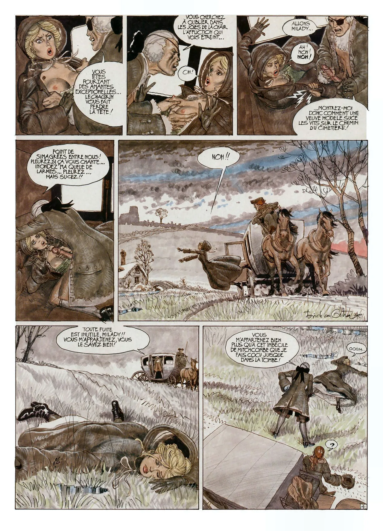 Erich von Götha  - Les Malheurs de Janice #3 page 5 full