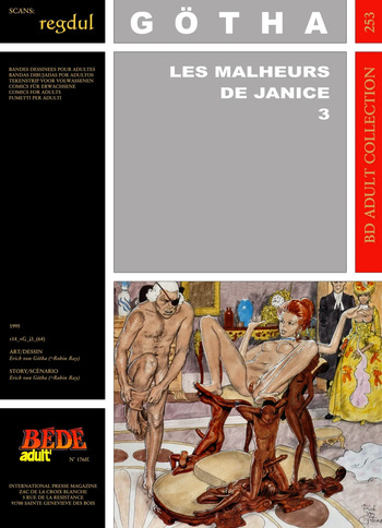 Erich von Götha  - Les Malheurs de Janice #3 cover