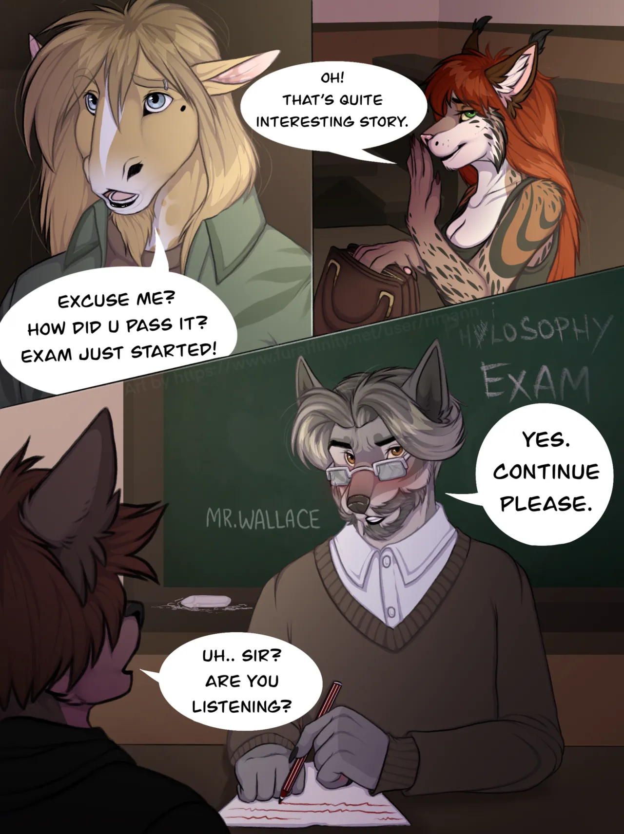 A+ Webcomic page 3 full