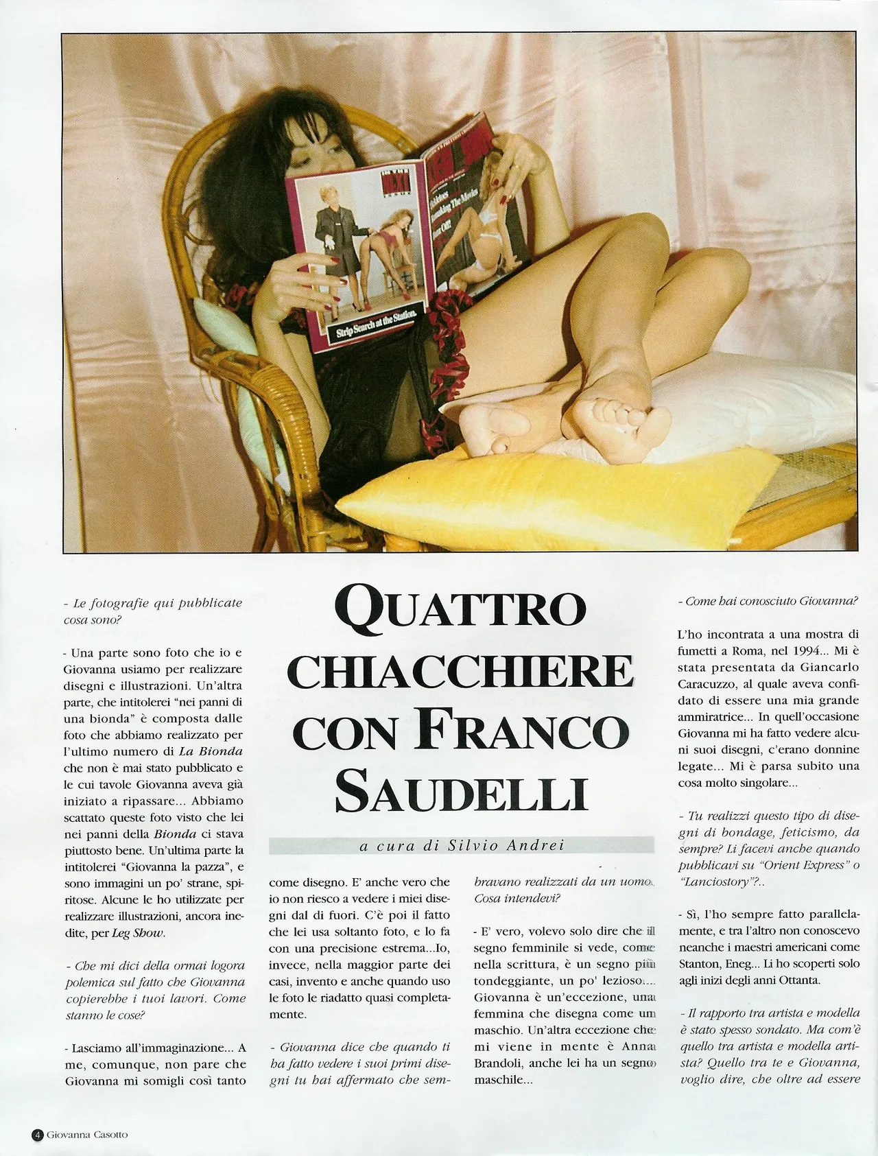 Giovanna Casotto &amp; Franco Saudelli - Fetish Photos page 4 full
