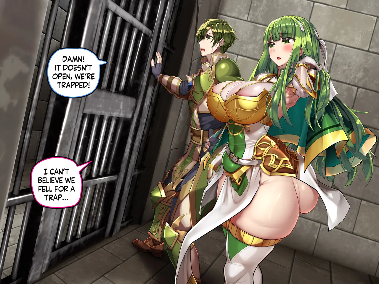Abel×Palla Sex Shinai to Derarenai Heya | Abel and Palla in a "Room You Can't Leave Unless You Have Sex" page 2 full