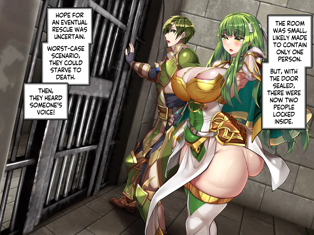 Abel×Palla Sex Shinai to Derarenai Heya | Abel and Palla in a "Room You Can't Leave Unless You Have Sex" page 8 full