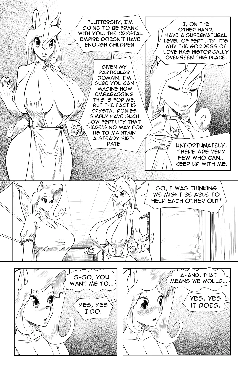 Horny Lies the Crown page 3 full