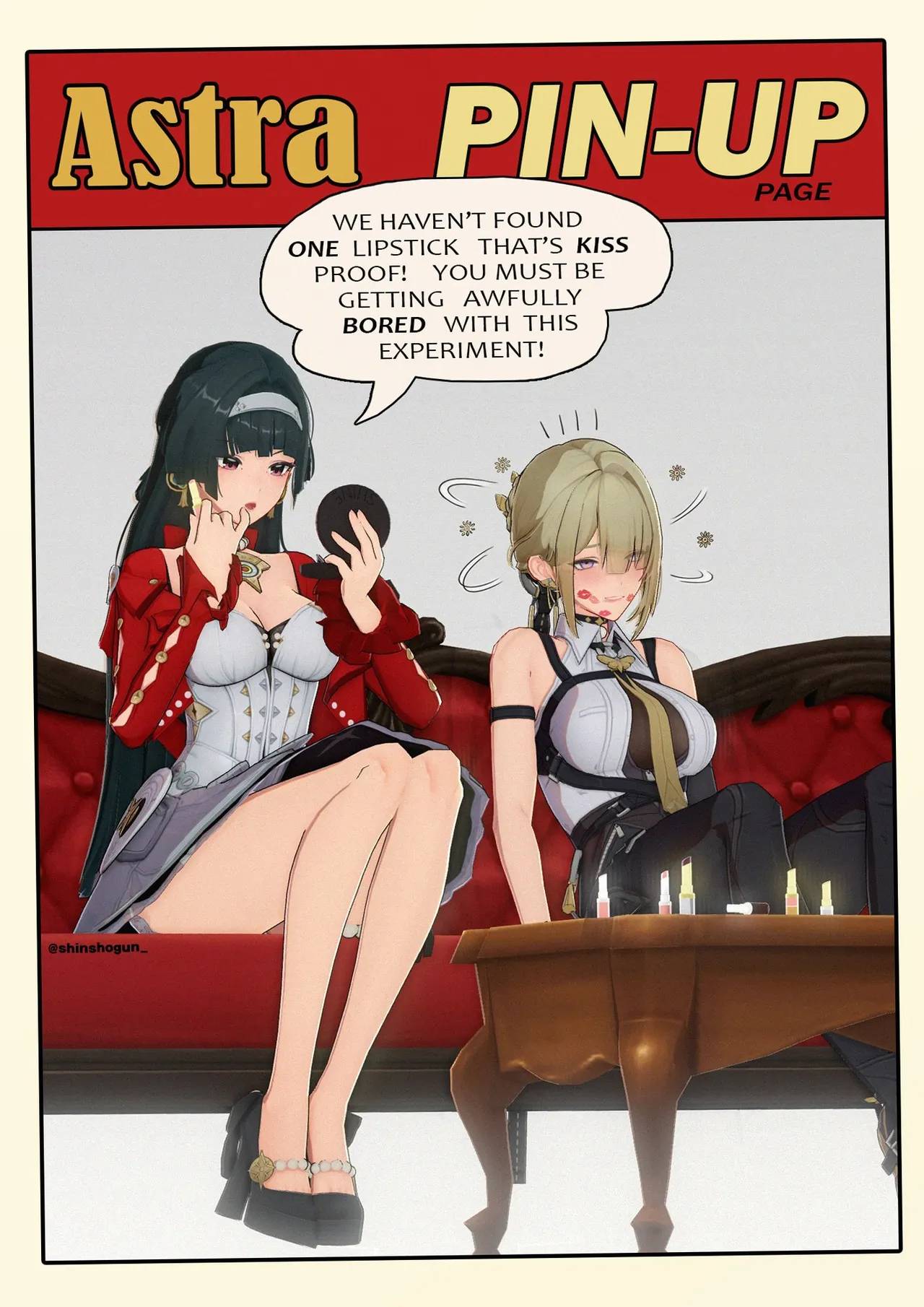 Zenless Zone Zero - Astra Yao x Evelyn Sesbian Lex page 7 full