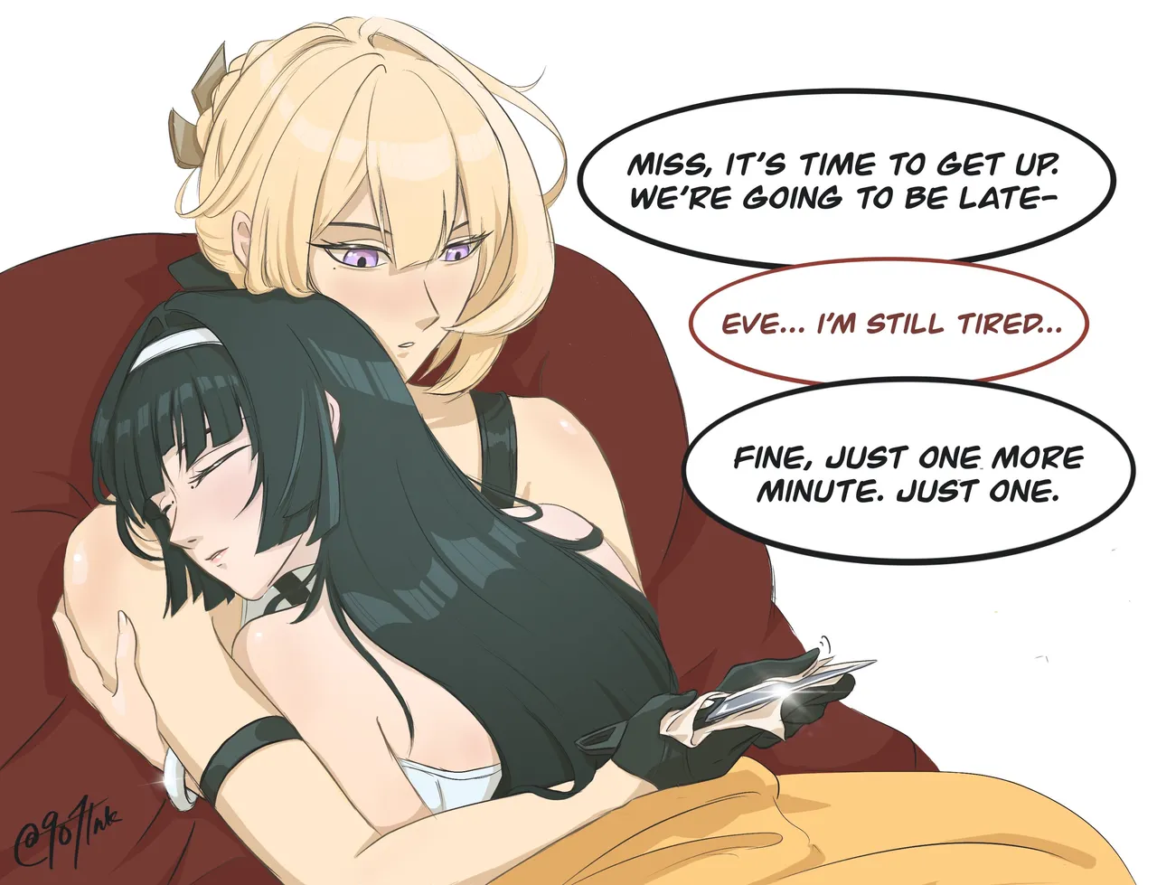 Zenless Zone Zero - Astra Yao x Evelyn Sesbian Lex page 8 full