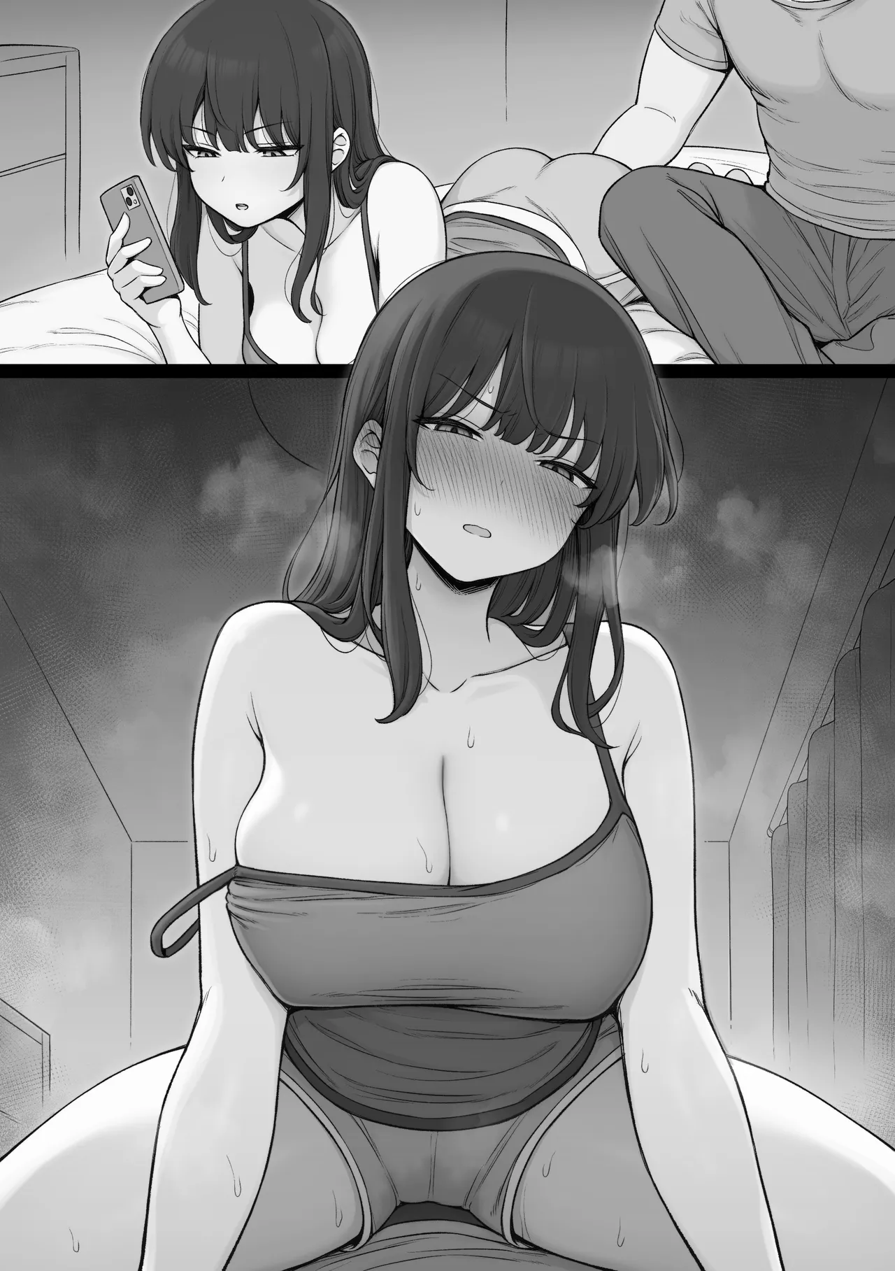 最初は乗り気じゃなかった彼女 page 6 full