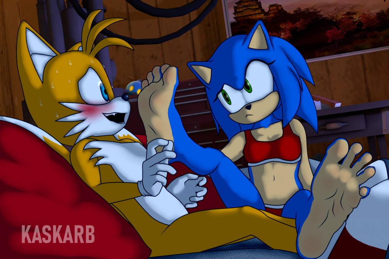 Tails x Female Sonic page 3 full