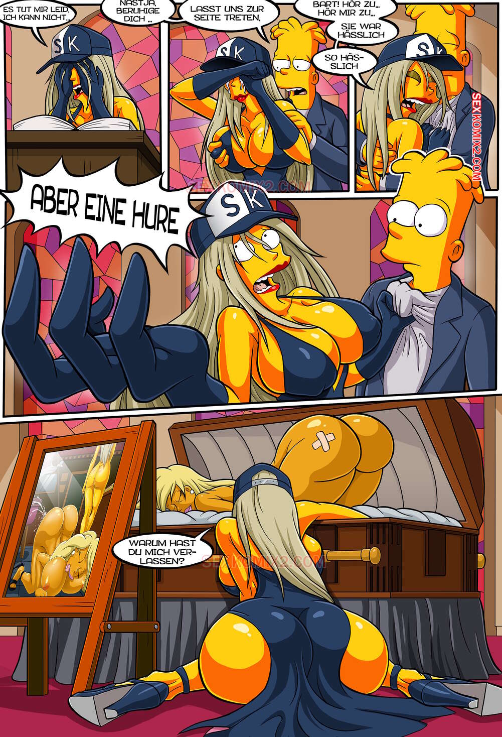Simpsons. Abenteuer von Anastasia. Wer hat das Höschen gestohlen. by sexkomix2.com page 4 full