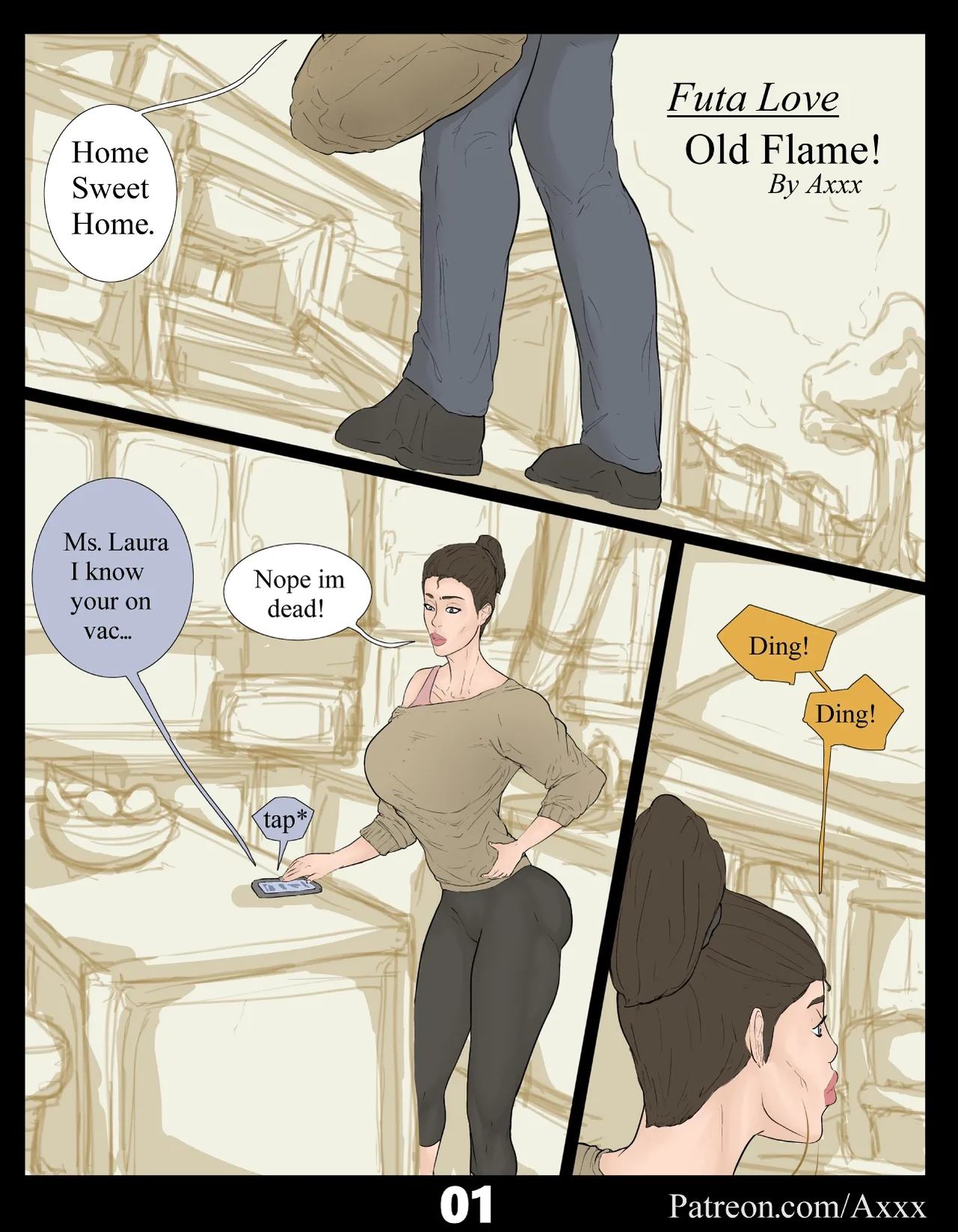 Futa Love: Old Flame! page 1 full