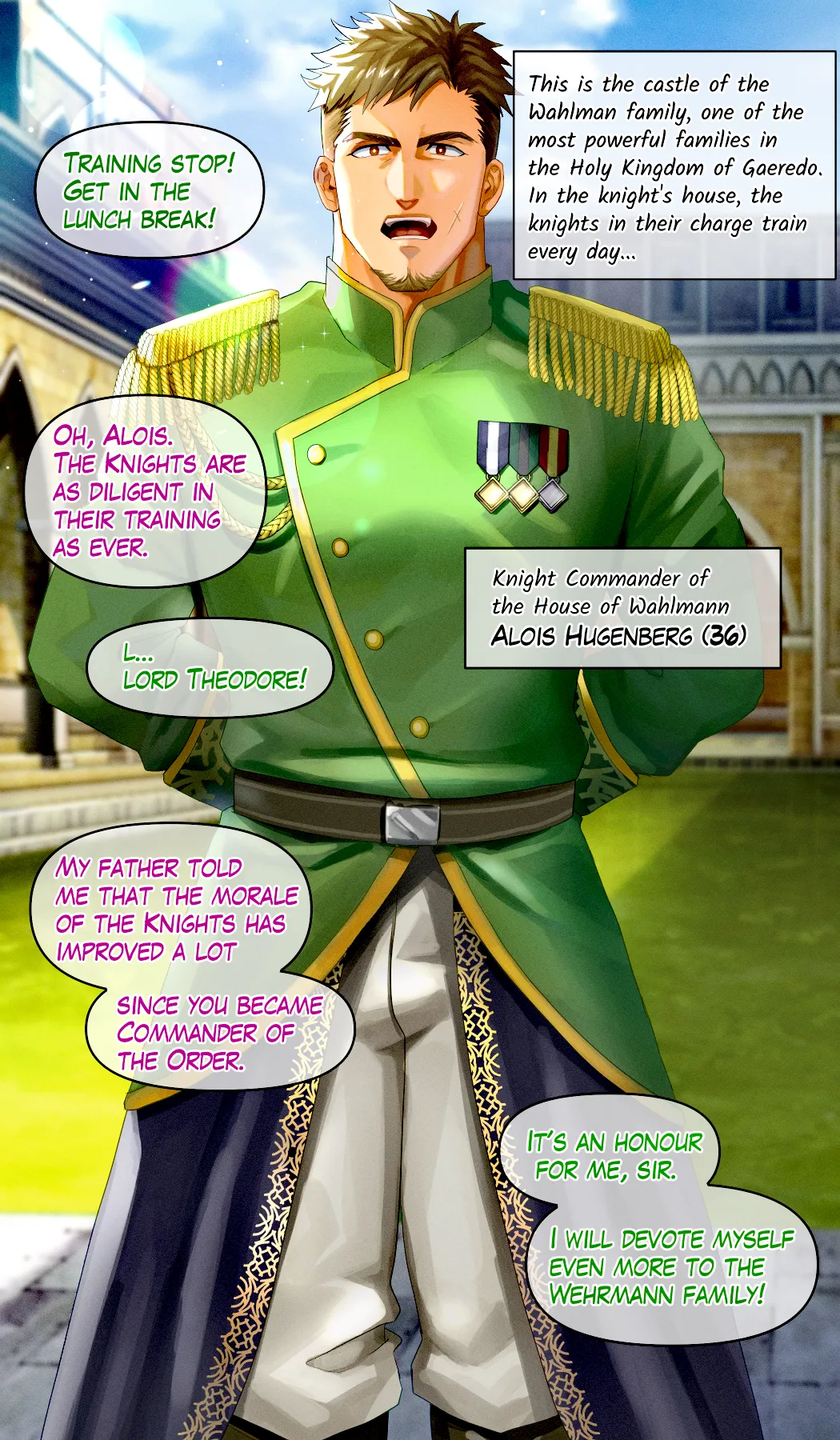 変態騎士団長のオナネタ告白イラマ page 9 full