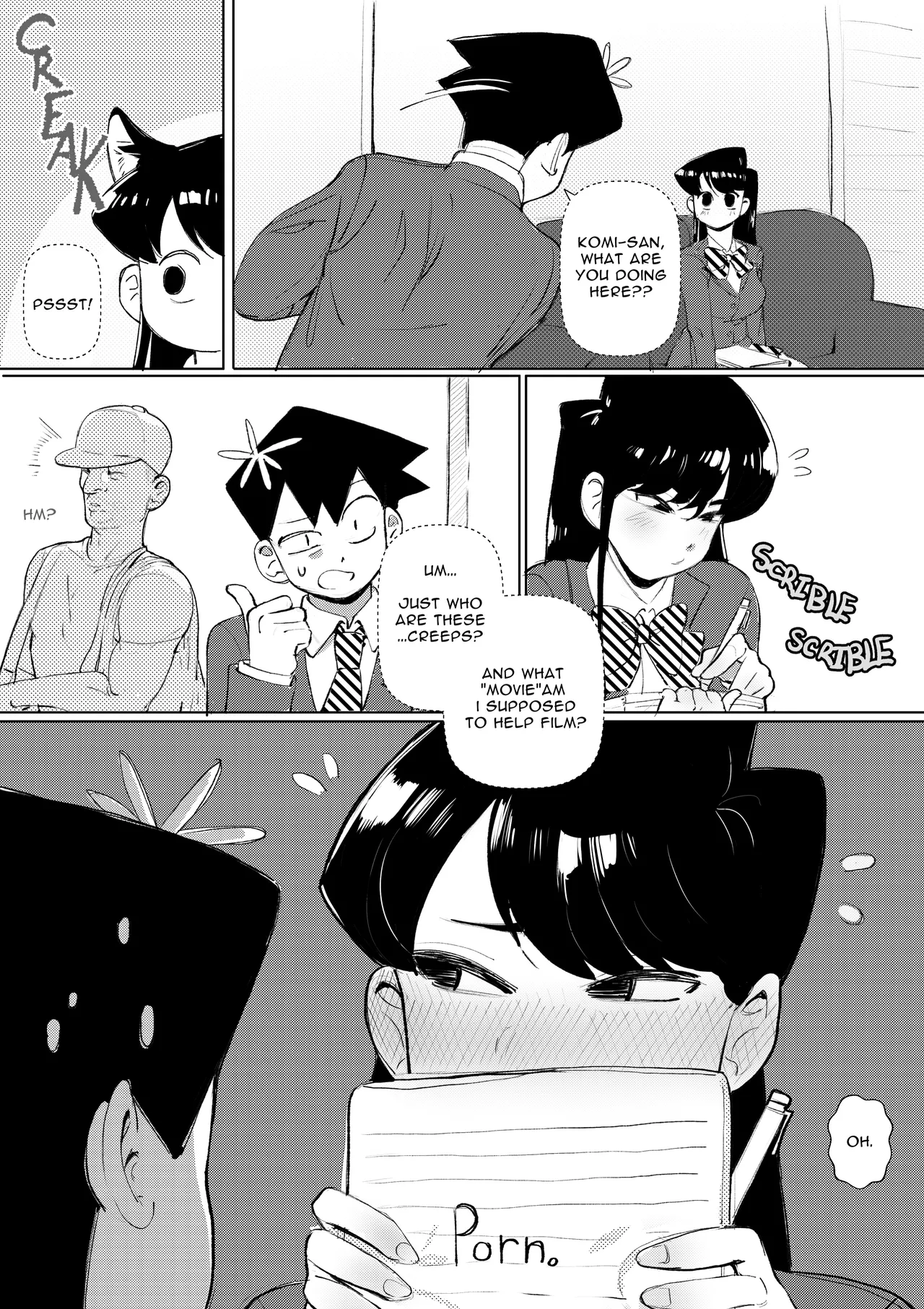 Komi-san makes a porno page 2 full