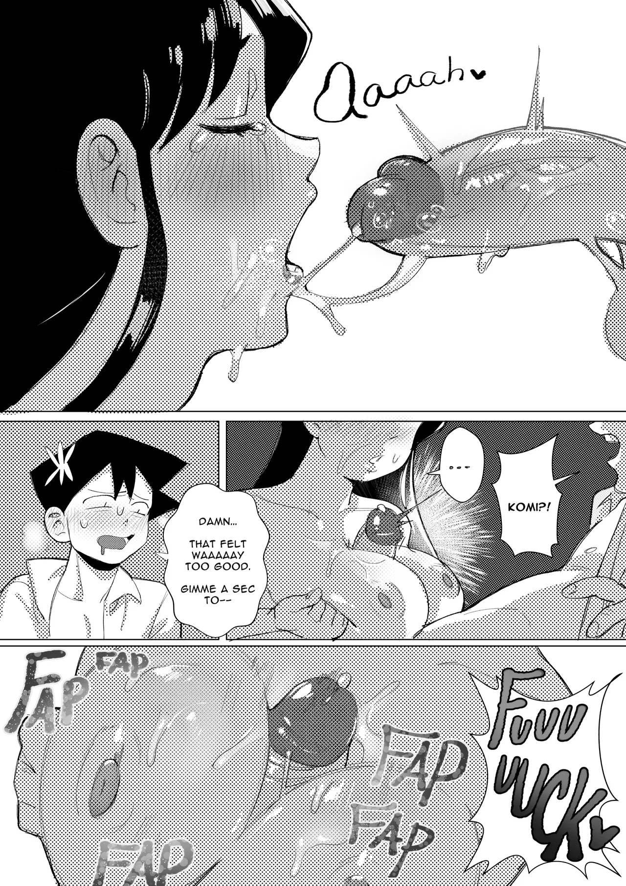 Komi-san makes a porno page 6 full
