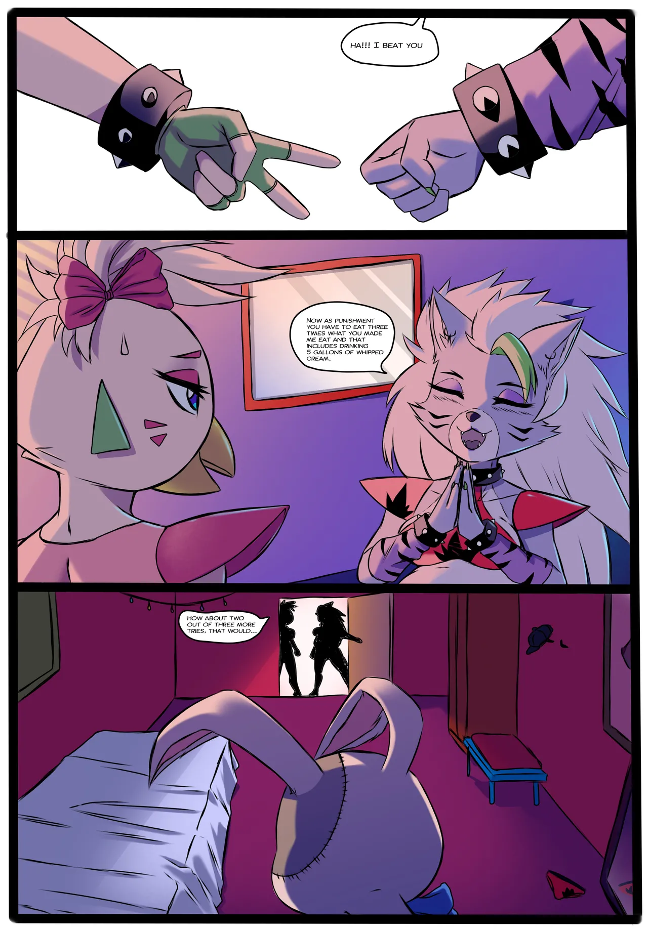 An intruder and a lot of food Comic by Furrypadawan page 4 full