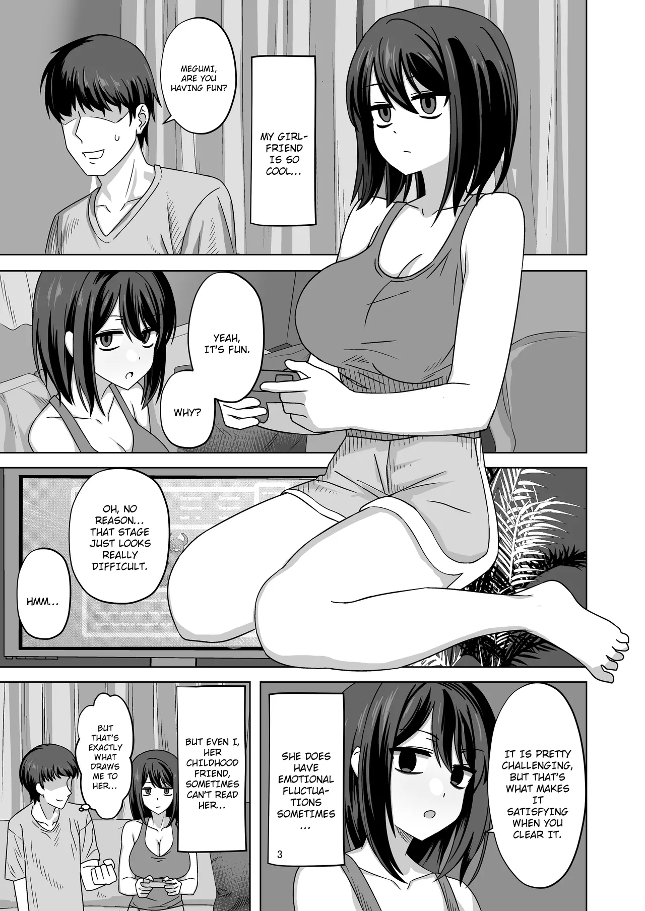 Muhyoujou-kko Netorase Takuran | Poker Faced Girlfriend's Cuckolding and Breeding page 3 full