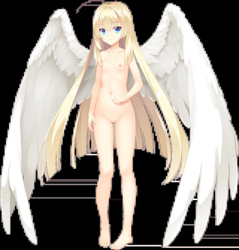 Tenshi☆Souzou RE-BOOT!  Shirayuki Noa wings cover