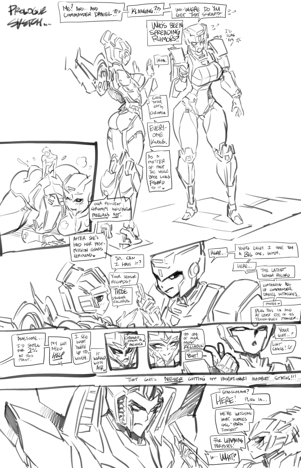 Autobutts: Klang Lessons page 1 full