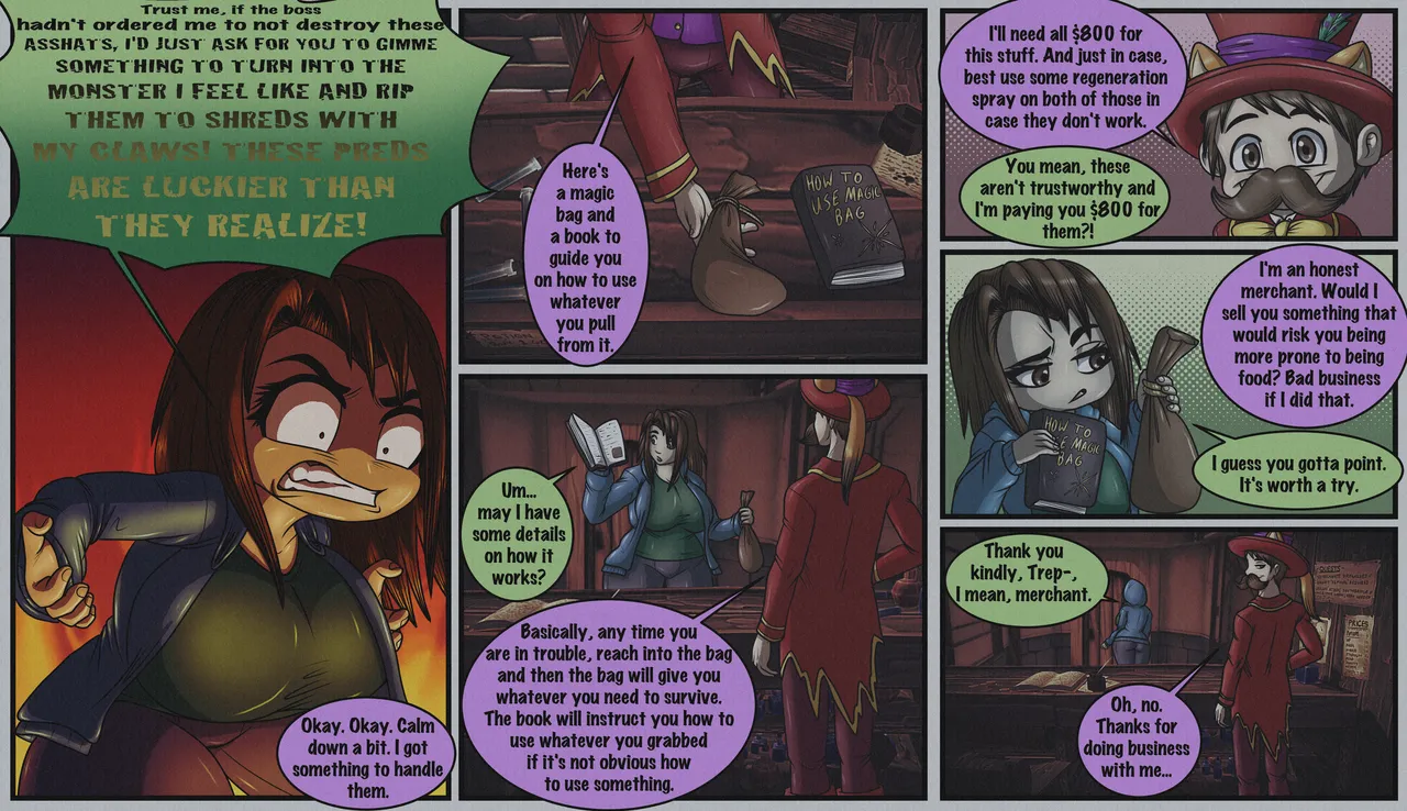 Jess isn't Food: Part 1, Part 2 &amp; Part 3 page 8 full