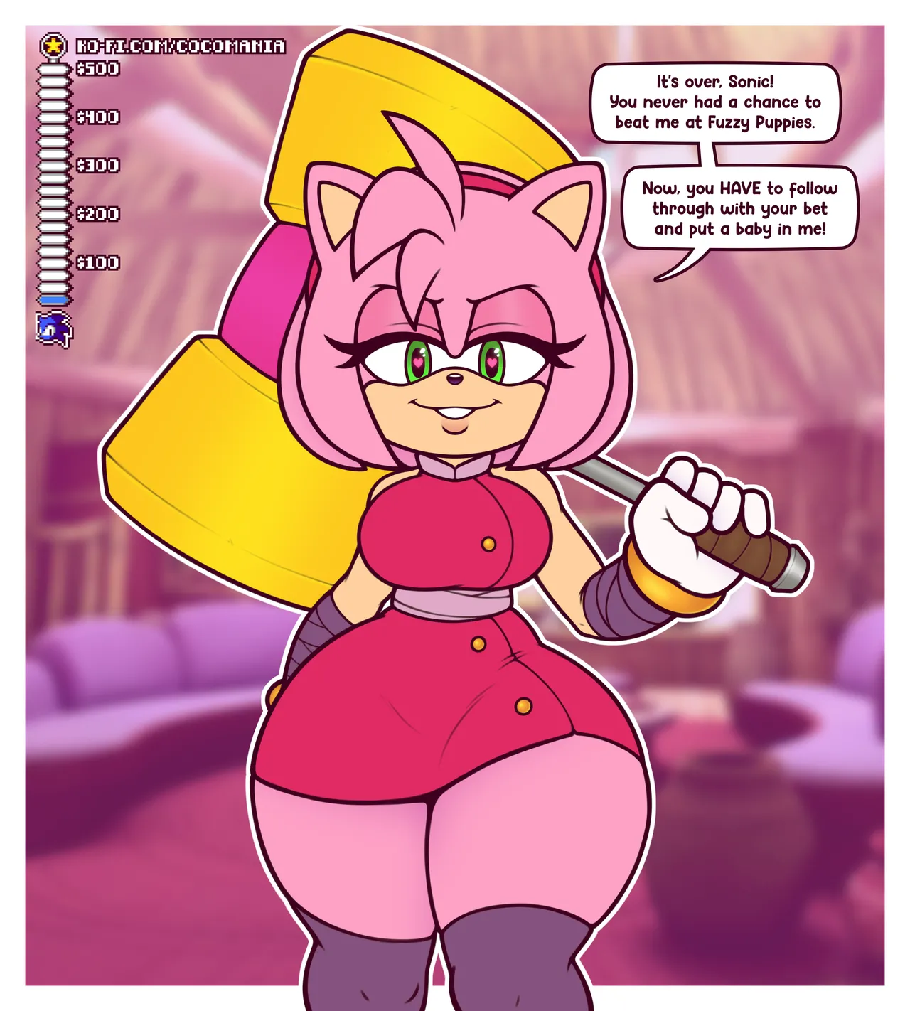 Amy's Pregnancy Drive page 1 full