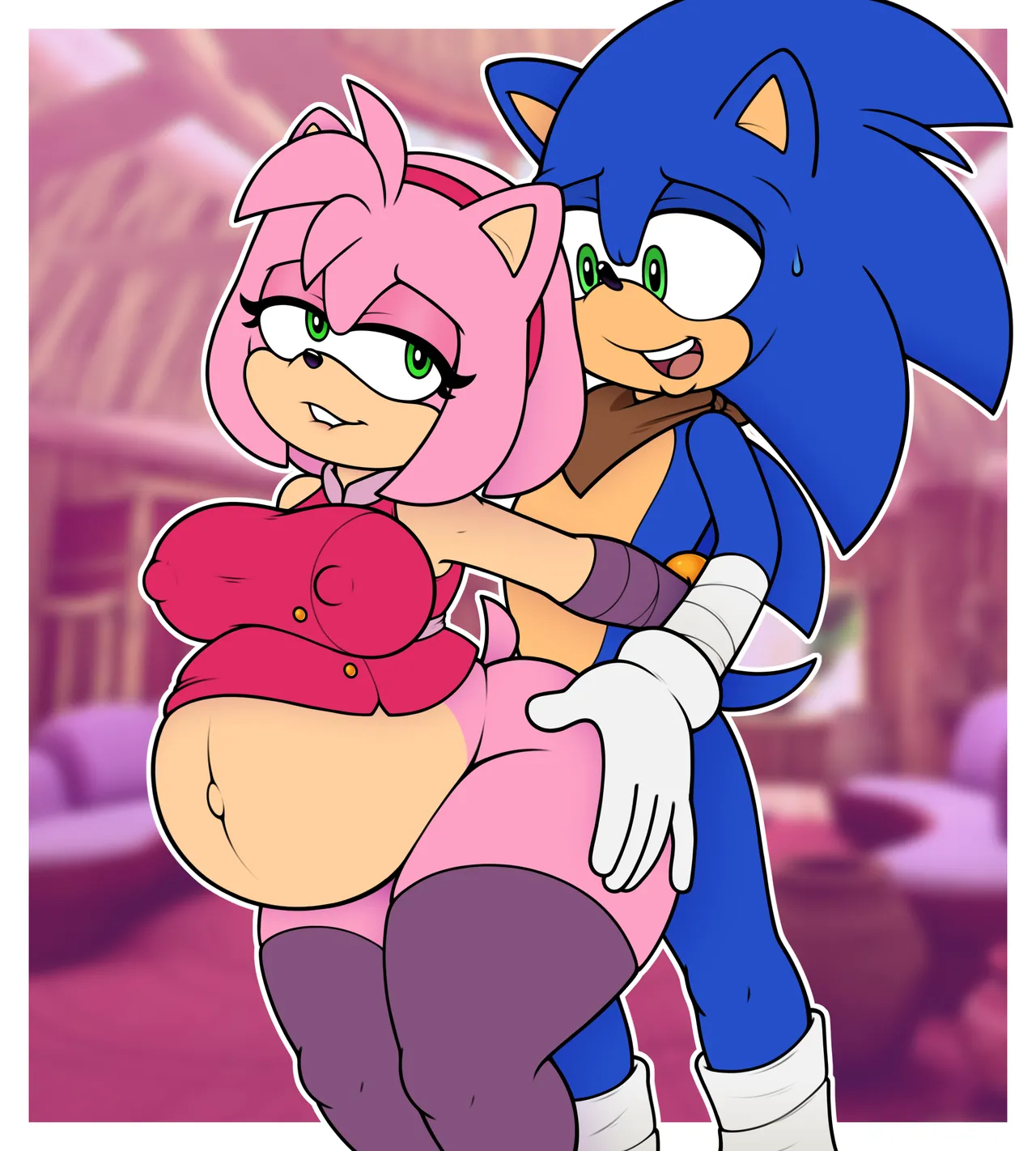 Amy's Pregnancy Drive page 8 full