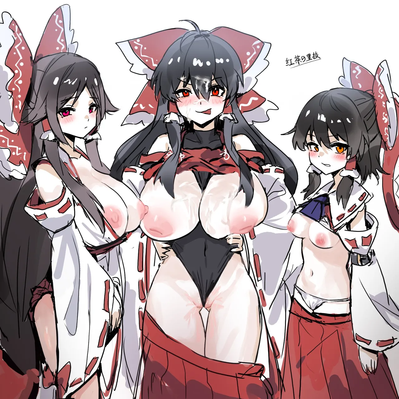 【红茶の里技】巫女们 page 2 full