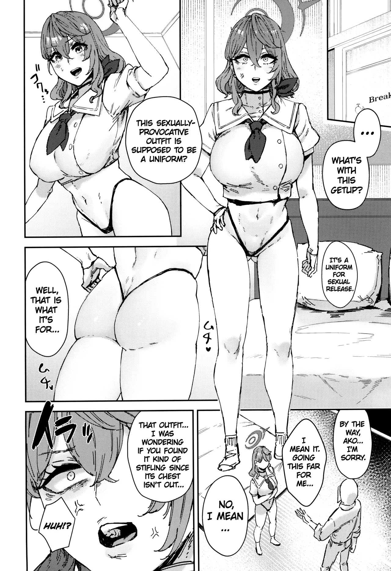 Schale Senzoku Seishori Touban |  Schale's Dedicated Sexual Relief Liaison page 5 full