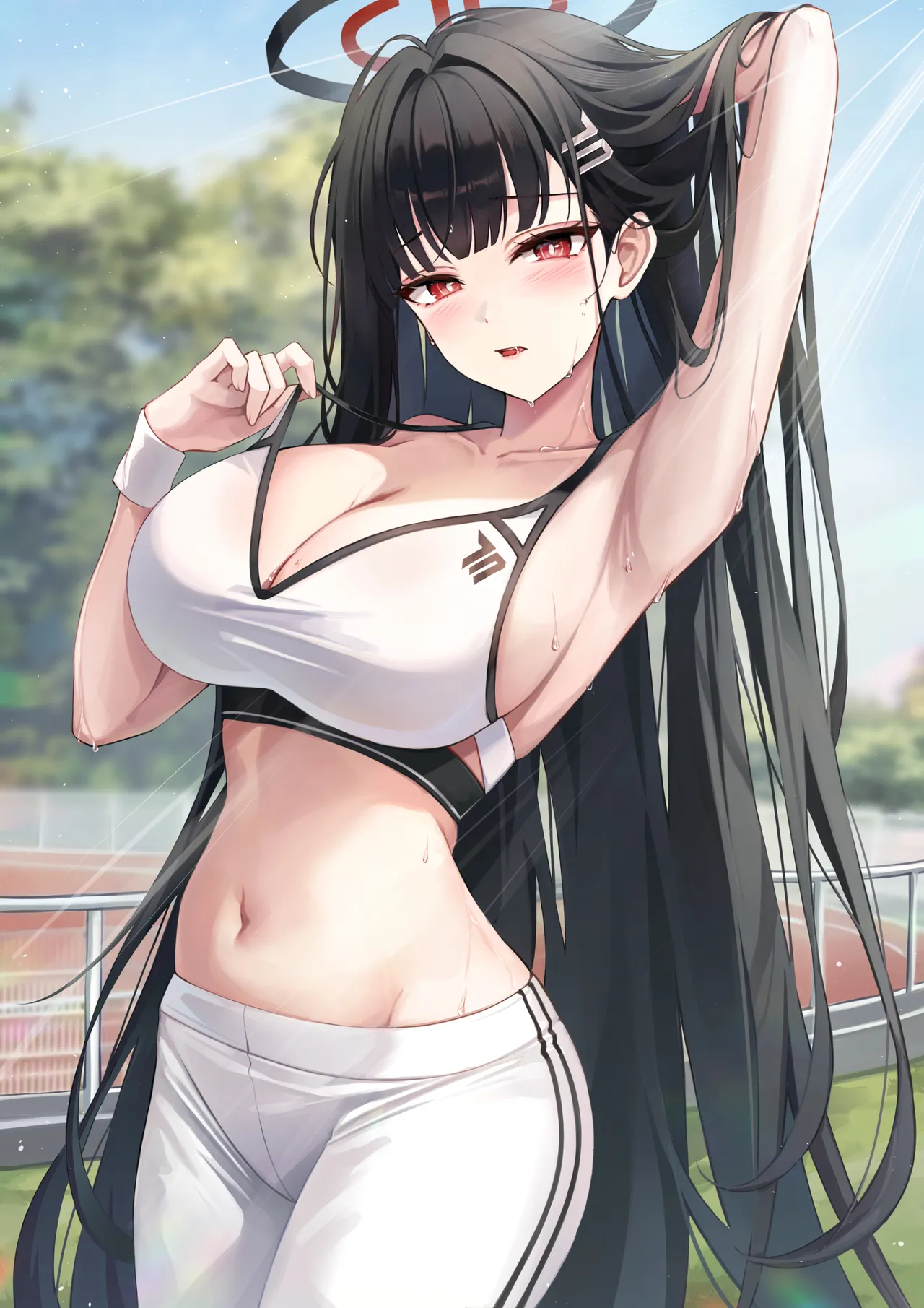 Gelbooru - Yoga Pants/Leggings Big Breasts Anime beauties page 2 full