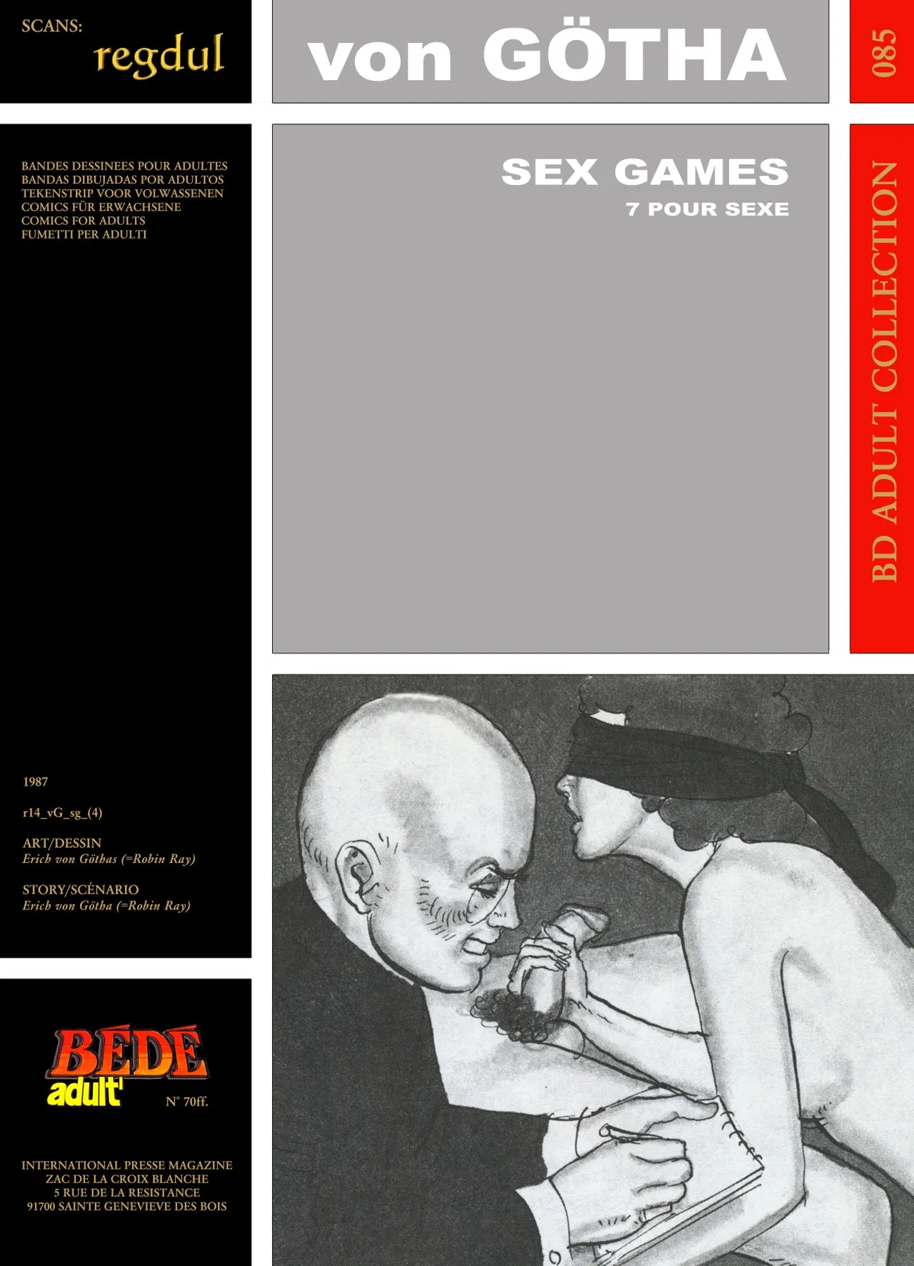 Erich von Götha  - Sex Games : 7 pour sexe page 1 full