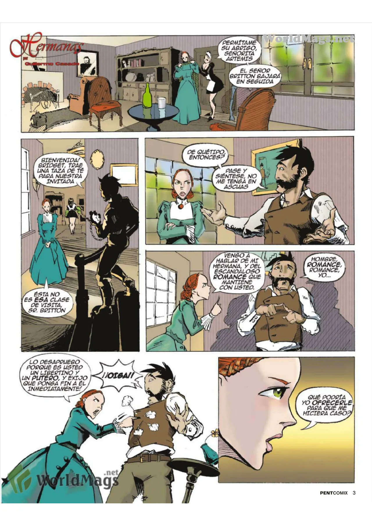 Penthouse Comix #108 page 3 full