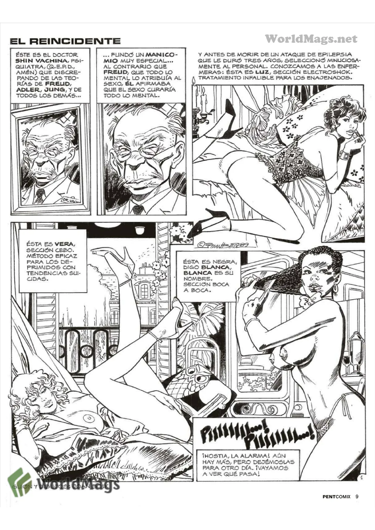Penthouse Comix #108 page 9 full