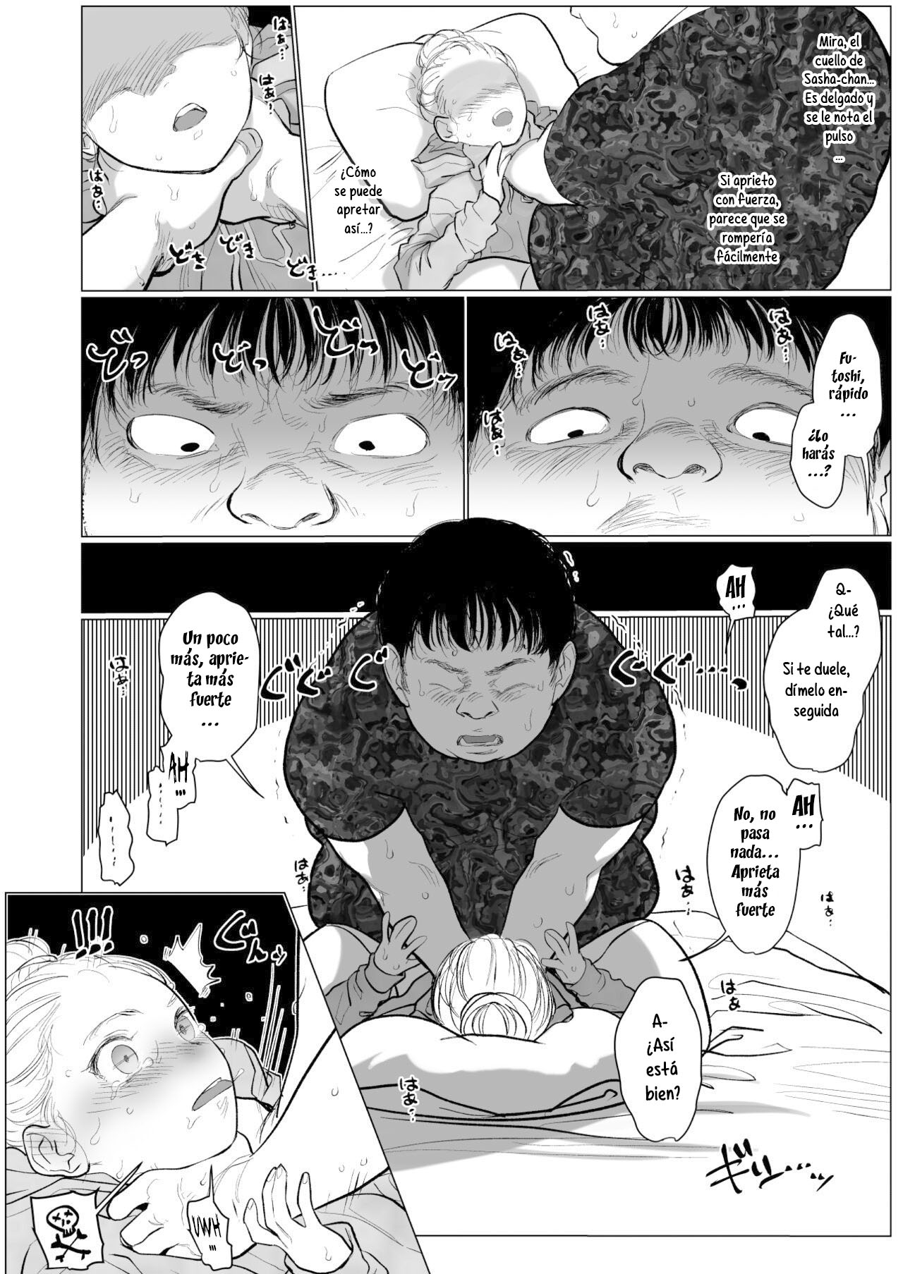 Kubishimesha-chan.｜La Fetichista de Estrangulación Sasha-chan. page 4 full