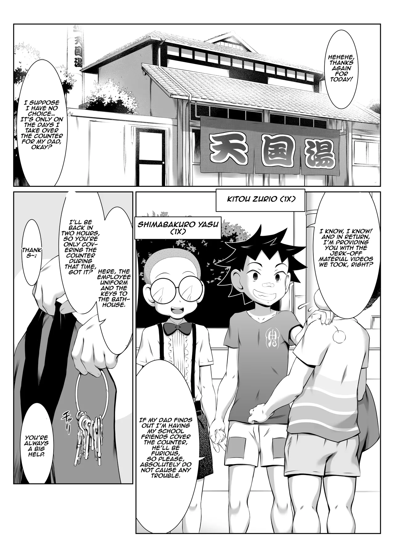 Sentou Onnayu de Kyouhaku SEX Mission! | Blackmailed SEX Mission in the Women’s Public Bath! page 2 full