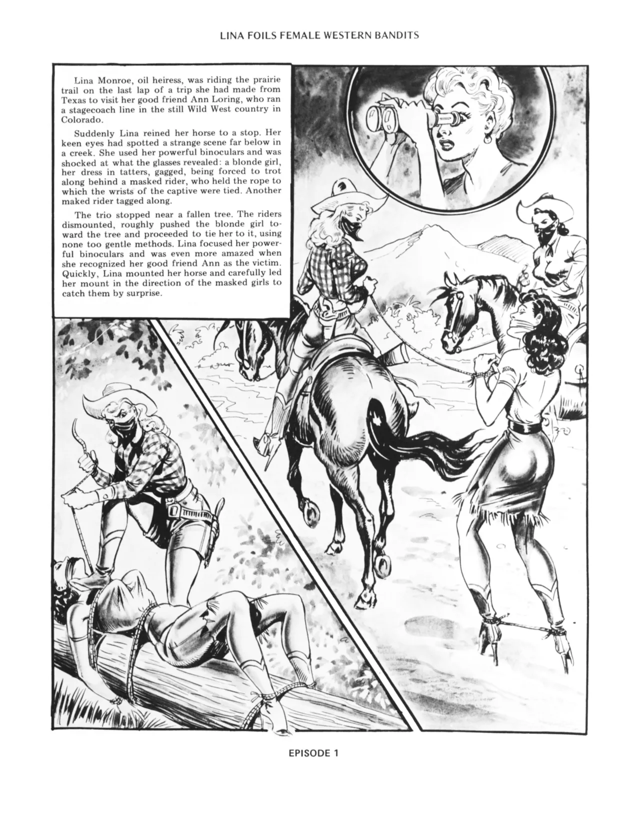 Adolfo Ruiz - Lina Foils Female Western Bandits page 5 full