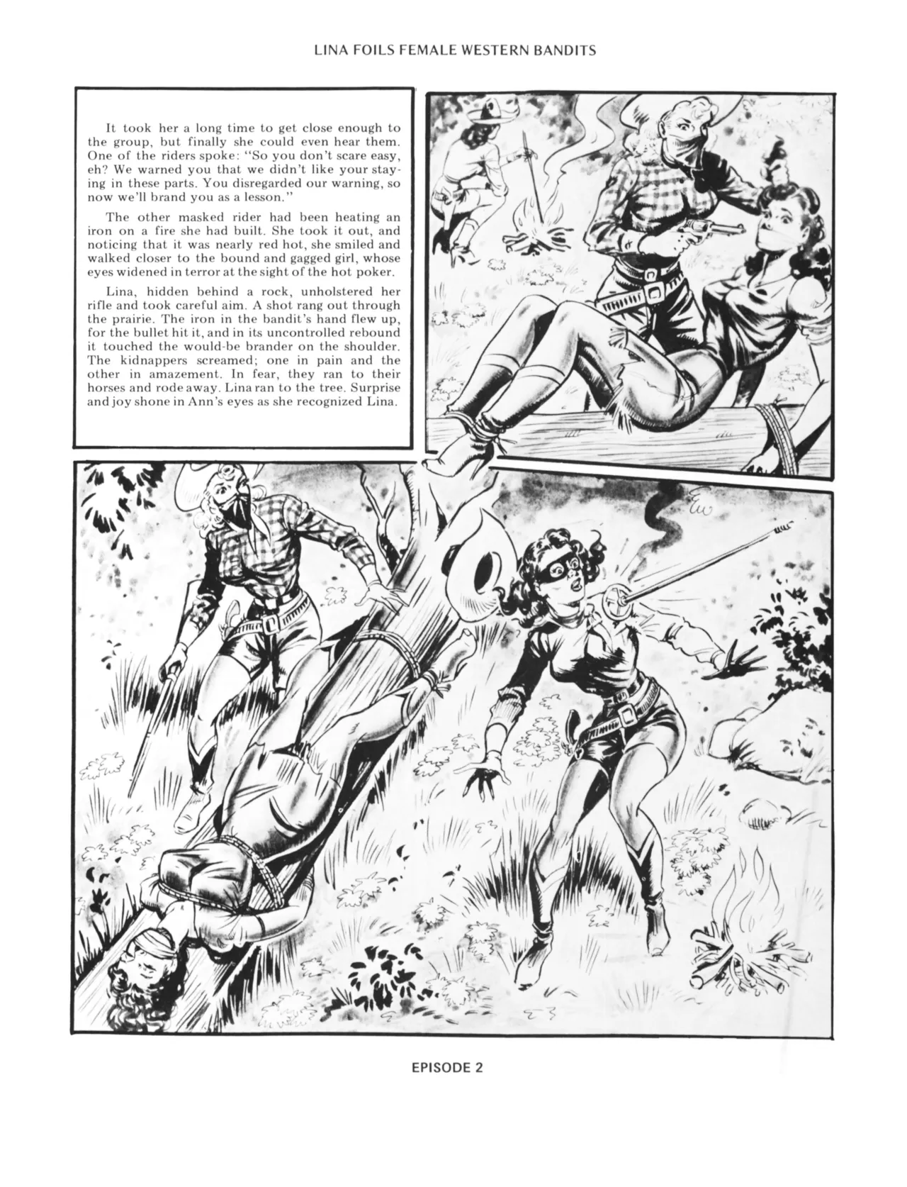 Adolfo Ruiz - Lina Foils Female Western Bandits page 6 full