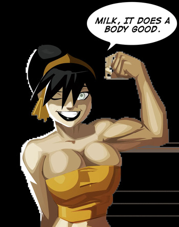 Toph Pin-ups cover