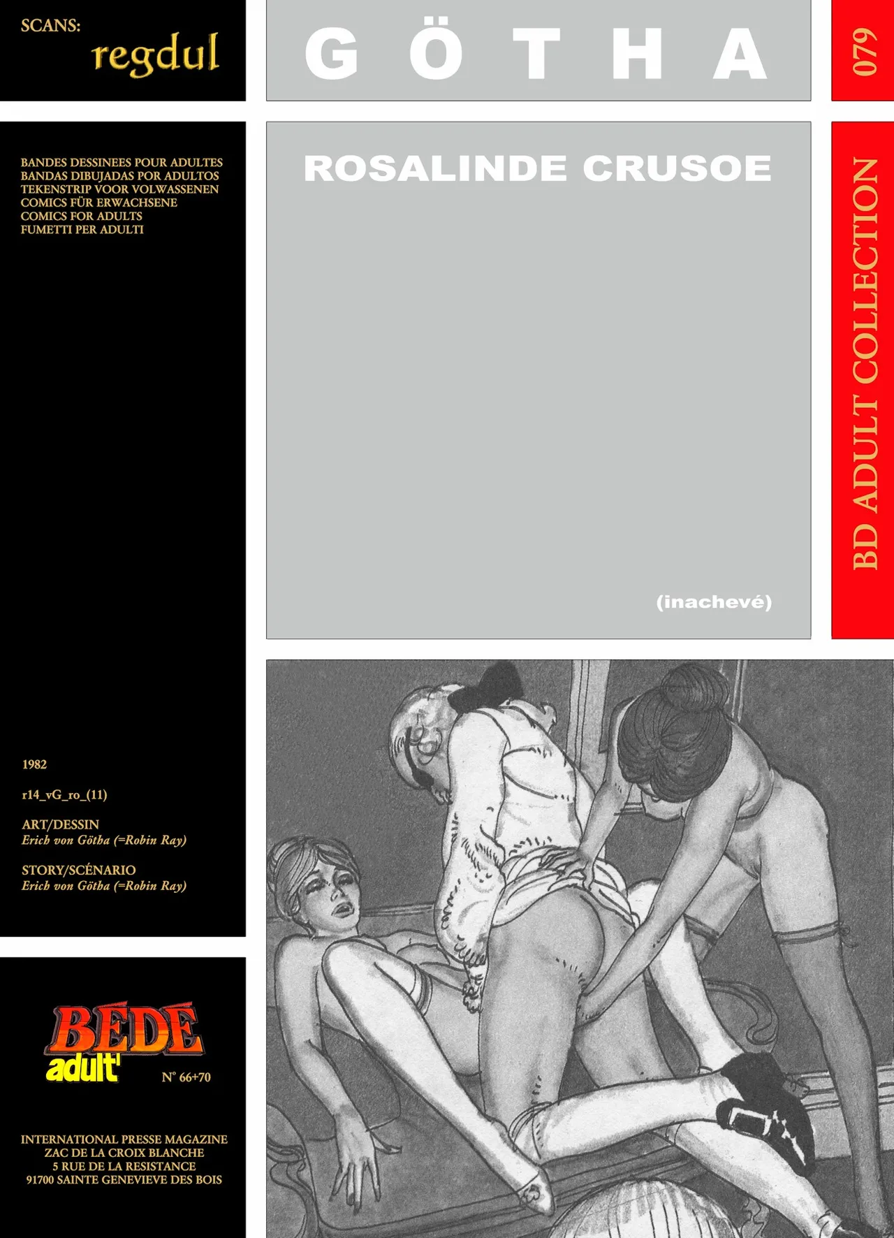 Erich von Götha  - La vrai histoire de Rosalind Crusoe page 1 full