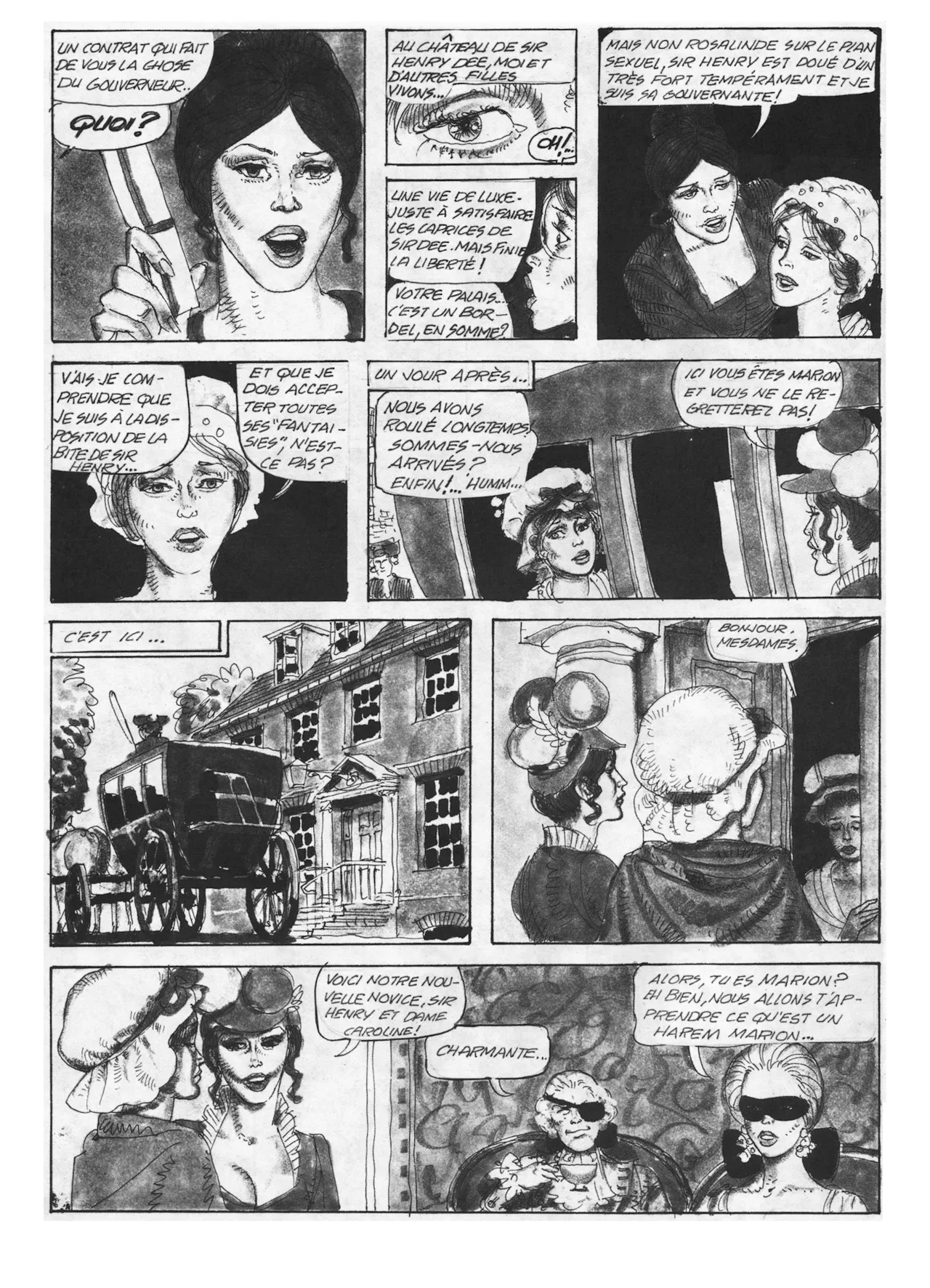 Erich von Götha  - La vrai histoire de Rosalind Crusoe page 6 full