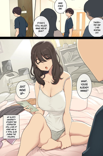Seikatsu mo Teiso Kannen mo Darashinai Gishi Ni Ya-ra Sete Morau | I Get to Fuck my Stepsister, Who's Sloppy in Both Her Lifestyle and Her Sense of Chastity cover