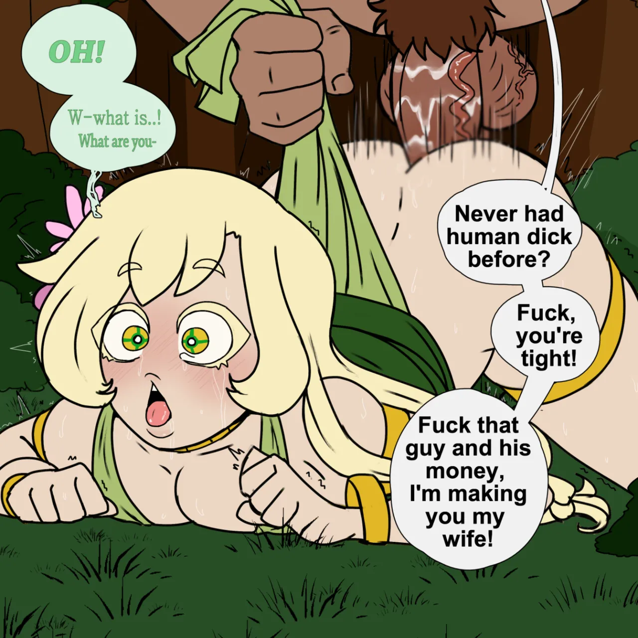 Hunter catches a Forest Spirit page 3 full