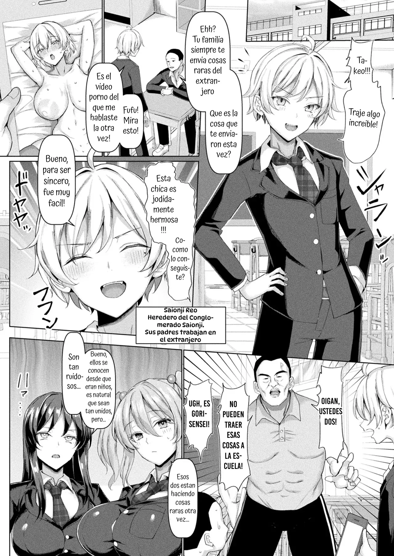 Mabudachi Nagachichi Daihenshin｜Mi Mejor Amigo se Transformó en una Chica con unas Tetas Enormes page 2 full