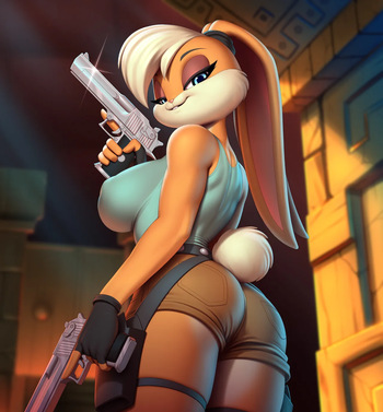 Lola Croft cover