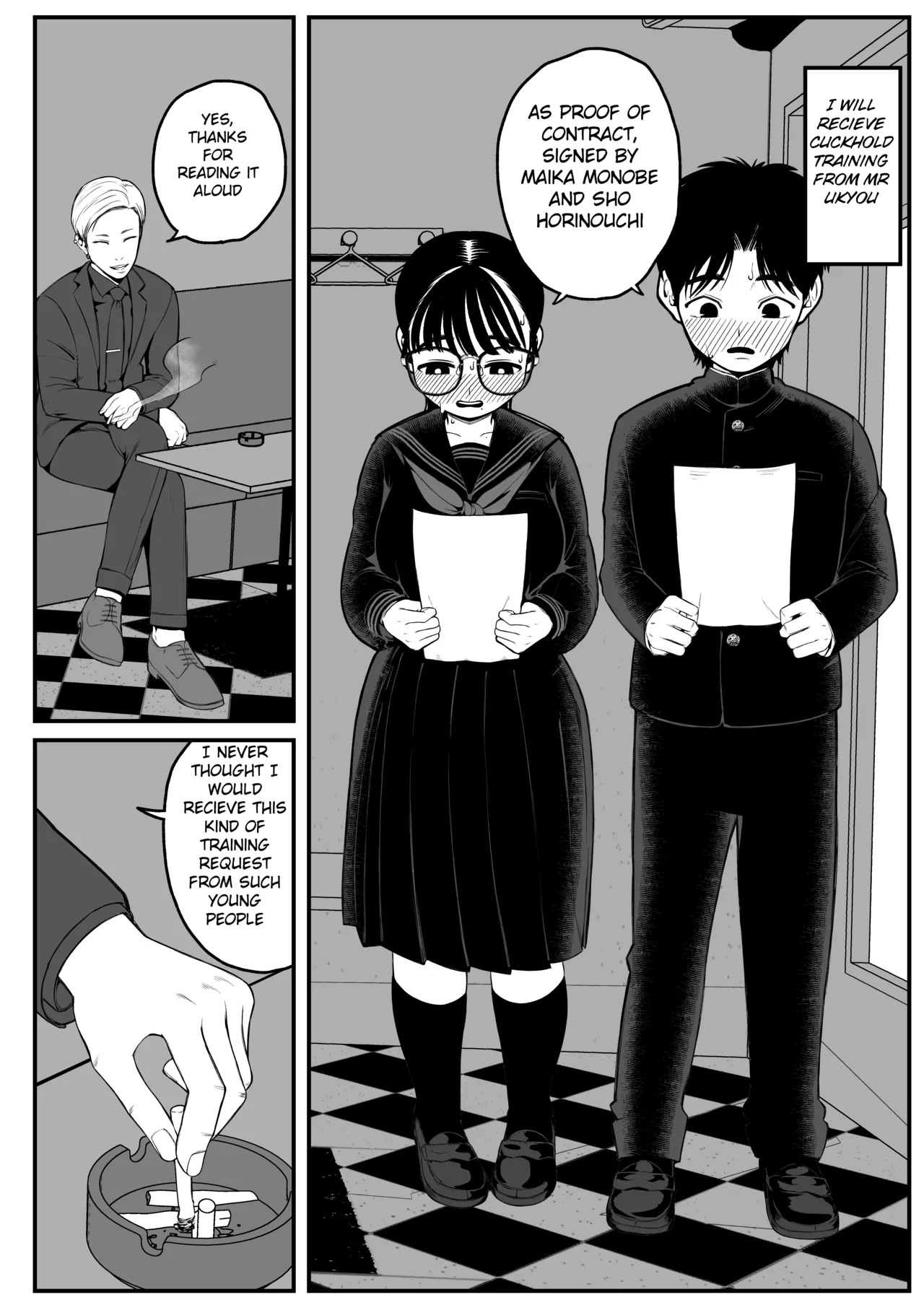 Ga-rufurendo to Goshujin sama to no Fuyuyasumi Omnibus page 4 full