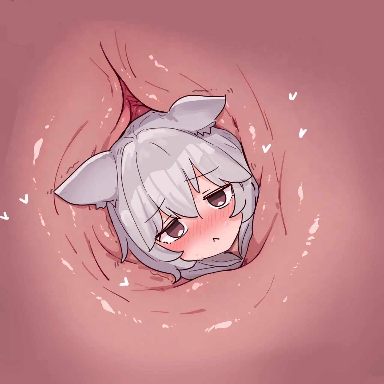 VORE!Two Wolf Girls' Game！丸吞！两个狼娘的游戏！ page 1 full