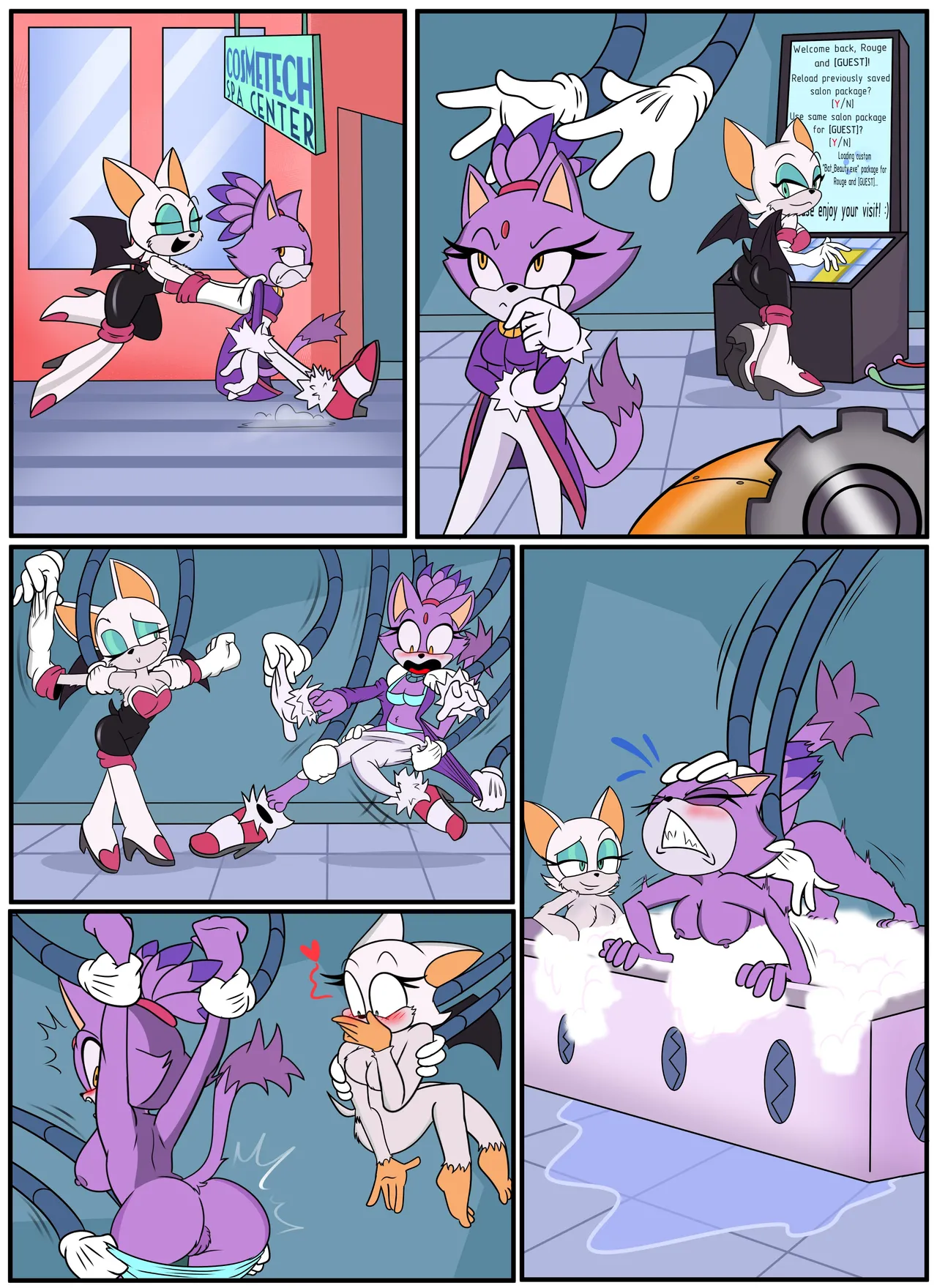 Best Friends' Spa page 1 full