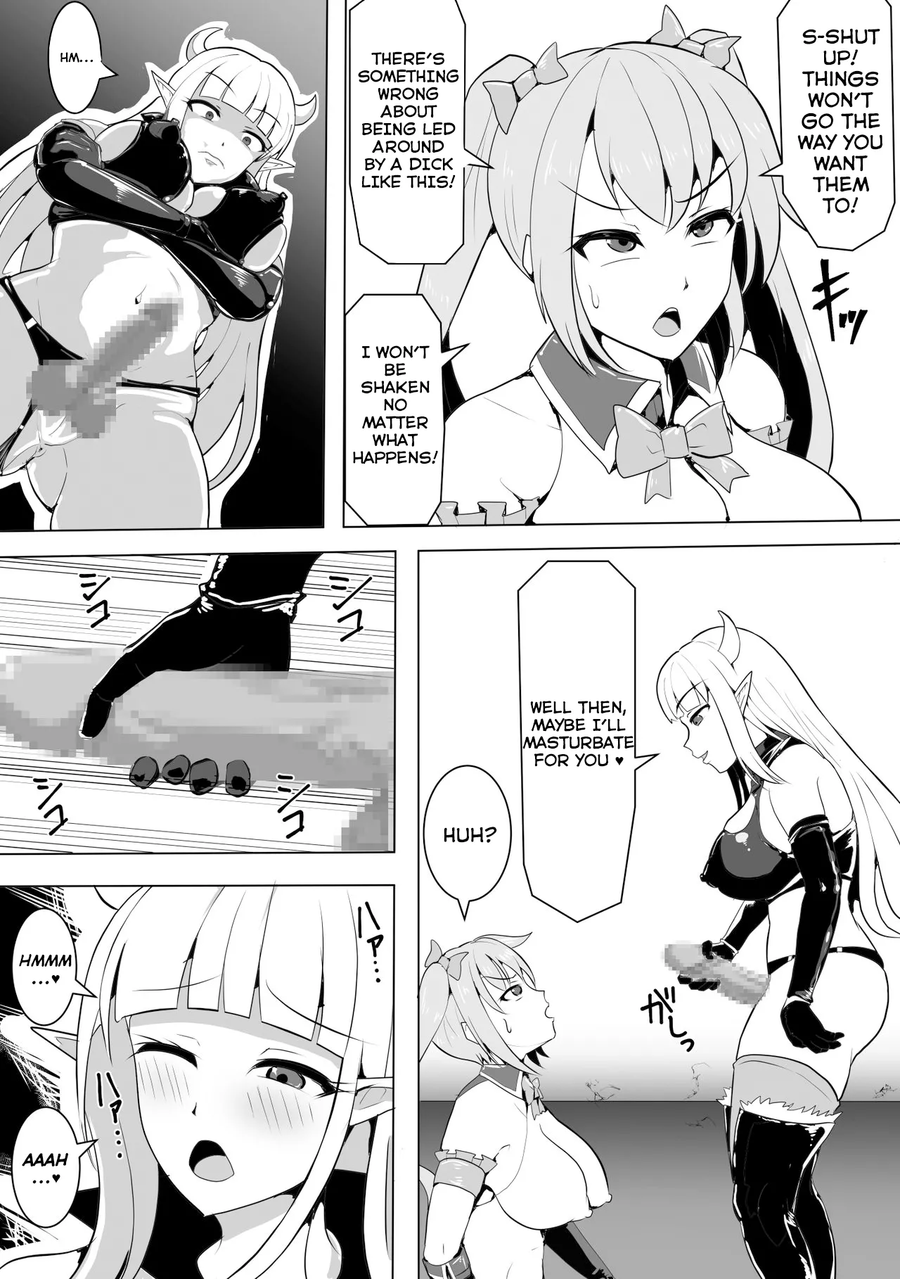 Mahou Shoujo Magical Peach &amp; Blue ~Futanari Shasei Jigoku~ page 3 full